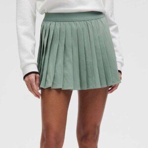 Lululemon Athletica Forest Green Mini Skirt
